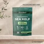 Sea Kelp Tablets 4000mg | Natural Source of Iodine | 3 Months Supply | High Strength Kelp Extract | 180 Vegan Tablets | by Horbaach - Image 4