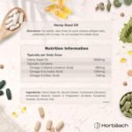 Hemp Seed Oil Capsules High Strength | 180 Softgels | 3000mg | Cold Pressed Supplement with Omega 3 6 and 9 | by Horbaach - Image 4