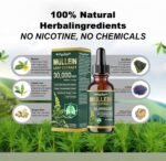 Piguiay Organic Lung Cleansing Mullein Leaf Extract Drops, Mullein Leaf Extract for Lungs, Cleanse and Respiratory Support, Natural Plant Extract, for Men & Women-1 fl oz (2 Bottle) - Image 4
