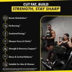 Refined Cuts Thermogenic Fat Burner Capsules (30 Days Supply) – 90 Vegan Capsules for Weight Loss, Metabolism Booster & Appetite Control with KSM-66 Ashwagandha & Caffeine, Energy & Focus Support - Image 3