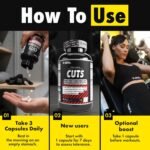 Refined Cuts Thermogenic Fat Burner Capsules (30 Days Supply) – 90 Vegan Capsules for Weight Loss, Metabolism Booster & Appetite Control with KSM-66 Ashwagandha & Caffeine, Energy & Focus Support - Image 5