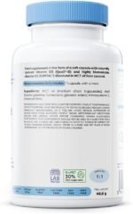 Osavi Vitamin D3 + K2, 2000 IU + 100 μg – 120 Softgels | Supports Bone, Teeth & Immune Health | with Quali®–D & K2VITAL® for High Absorption | MCT Oil–Based Formula - Image 3