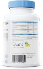 Osavi Vitamin D3 + K2, 2000 IU + 100 μg – 120 Softgels | Supports Bone, Teeth & Immune Health | with Quali®–D & K2VITAL® for High Absorption | MCT Oil–Based Formula - Image 4