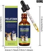 Cat Calming Drops - 60ml No Harsh Additives, Dog Sleep Aid, Relaxation Supplements | Pet Melatonins for Supporting Relaxation, Sensitive Digestion, Making Bedtime - Image 9
