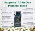 Organic Seaweed Food Supplement, 1 Month Supply, 390mcg Iodine, 11 Vitamins, 67 Minerals, Plant-Based, Vegan, Supports Metabolism, Thyroid & Digestion, 60 Capsules - Image 3