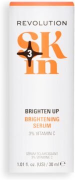 Revolution Skin, Brighten Up 3% Vitamin C Brightening Serum, Face Serum, Illuminates & Reenergises Skin, Vegan & Cruelty-Free, 30ml - Image 4