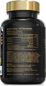 Advanced Collagen Complex | Made in The UK | Hydrolysed Collagen Supplements for Women & Men Enhanced with High Absorption Hair Skin and Nails Vitamins A, C & E | 90 Capsules - Image 3