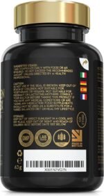 Advanced Collagen Complex | Made in The UK | Hydrolysed Collagen Supplements for Women & Men Enhanced with High Absorption Hair Skin and Nails Vitamins A, C & E | 90 Capsules - Image 6