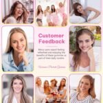 Probiotics Gummies for Women, Vaginal Probiotics Gut Gummies for Intimate Health, Immune Support & Gut Health, Feminine Balance 60 Pieces - Image 4