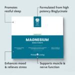 Magnesium Bisglycinate 500mg – Vegan-Friendly Mineral Supplement for Muscle & Nerve Support, Energy Production & Stress Relief – 60 Tablets - Image 3