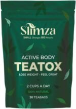 Slimza Green Tea Slim Weight Loss Detox 100% Natural Vegetarian Tea - Image 3