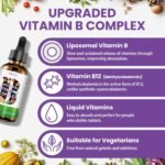 Liposomal Vitamin B Complex Liquid - High Strength B-Vitamin Complex Drops, Supports Immune System and Energy Levels, 60ml (Pack of 1) - Image 4