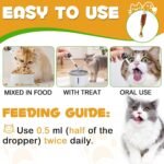 Cat Allergy Relief, Cat Itchy Skin Relief, Antihistamine for Cats, Cats Vitamins Support Skin, Liver Health, Aid Digestion, Immunity Boost, Seasonal Allergy for All Breeds & Sizes - 60ml - Image 6