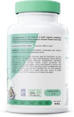 Osavi Passiflora 250 mg – 120 Vegan Capsules | Standardized Passion Flower Extract for Relaxation & Sleep Support | Helps with Mental Tension & Anxiousness - Image 3