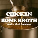 Broth Co. Chicken Bone Broth for Dogs 100g – Rich in Collagen, Glucosamine & Nutrients - Natural Grain-Free Dog Food Topper & Hydrator – Supports Joint, Gut & Immune Health Dog Gravy - Image 3