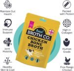 Broth Co. Chicken Bone Broth for Dogs 100g – Rich in Collagen, Glucosamine & Nutrients - Natural Grain-Free Dog Food Topper & Hydrator – Supports Joint, Gut & Immune Health Dog Gravy - Image 4