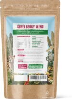 Organic Super Berry Blend - Freeze Dried Powder - Blueberry, Blackcurrant, Acerola Cherry, Maqui - Superfood Mix - Antioxidant Rich (125g Powder Pouch) - Image 3