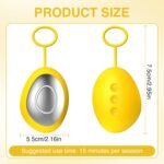 Sleep Aid Device, Rechargeable Anxiety Relief for Adults to Improve Deep Sleep and Combat Insomnia (Yellow) - Image 3