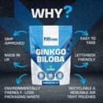 Ginkgo Biloba 6000mg - High Strength Vegan Tablets | Ginkgo Biloba 50:1 Leaf Extract,Gluten Free, GMO Free - Made in UK by Pure Source Nutrition (60 Tablets) - Image 5