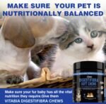 DigestiFibra Chews for Dogs - Probiotic & Prebiotic Soft Treats for Gut Health, Anal Gland Support, Digestion & Scooting Relief - 60 dog treats - Image 6