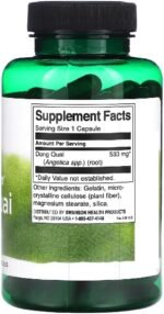Swanson - Dong Quai Root 530mg | Traditional Women's Herb for Hormonal Balance & Circulatory Support | 100 Capsules - Image 3