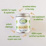 Organic Maca Root Capsules 600mg 120 Capsules by The Natural Health Market • Soil Association Organic Certified - Image 4