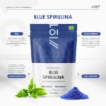 Organic Blue Spirulina Powder 100g – 100% Natural Phycocyanin for Smoothies – Vibrant Blue Food Colouring & Ingredient – Rich in Protein – Resealable and Recyclable Pouch by Alpha01 - Image 3