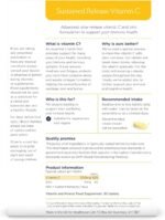 Healthspan Vitamin C Sustained Release 500mg (3 Months' Supply) | to Support Your Immune and Nervous Systems | Added zinc to Support Cognitive Function | Vegan - Image 4