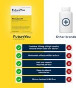 FocusZen+ Lemon Balm Capsules – 28 Focus Supplements with Vitamins for Tiredness and Fatigue – 300mg Natural Energy Supplements – Say Goodbye to Brain Fog with FutureYou Cambridge - Image 5