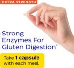 ENZYMEDICA - GlutenEase Extra Strength (30 Capsules) | Food Intolerance Digestive Enzymes Supplements | Maximum Gluten Digestive Enzymes Blend, Nutrient Supplements, Gut Health Supplement, Vegan - Image 5