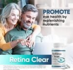 Retina Clear – 60 Capsules | Advanced Eye Health & Vision Support with Maca, Green Tea, Bitter Melon | Supports Visual Clarity & Eye Performance | UK-Made Supplement - Image 3