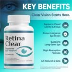 Retina Clear – 60 Capsules | Advanced Eye Health & Vision Support with Maca, Green Tea, Bitter Melon | Supports Visual Clarity & Eye Performance | UK-Made Supplement - Image 4