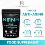 NMNH Supplement 600 mg, with Trans Resveratrol, CoQ10 and TMG, NMNH and resveratrol Supplements Support Cellular Health and Healthy Aging. Boost Vitality and Combat Aging. - Image 4