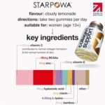 Starpowa Collagen Gummies for Women - Health & Skin Supplements for Healthier Skin, Joints, Hair & Nails - Vitamin C, Hyaluronic Acid & Bamboo Silica - Boosts Collagen Production - Lemonade, 60 Chews - Image 5