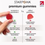 Starpowa Collagen Gummies for Women - Health & Skin Supplements for Healthier Skin, Joints, Hair & Nails - Vitamin C, Hyaluronic Acid & Bamboo Silica - Boosts Collagen Production - Lemonade, 60 Chews - Image 6