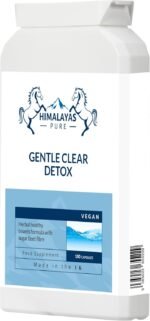 Gentle Clear Detox – Colon Health & Digestive Cleanse Support – 100 Natural Capsules for Toxin Flush, Bloating Relief & Regularity, COL-Clear A - Image 3