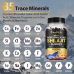 Pure Shilajit Gummies, Shilajit Gold Gummies Himalaya shilajit Original with Fulvic Acid & 85+ Trace Minerals for Energy and Immune Support for Men Women, 100% Natural and Vegan, 60 Gummies - Image 4