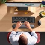 Keyboard Wrist Rest, Slow Memory Foam Cushion - Ergonomic Wrist Support for Computer - for Men and Women Home Office Work on Computer Typing - Image 3