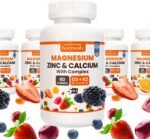 Magnesium Calcium Zinc with Vitamin D3 & K2 Gummies, Multivitamin for Women and Men, Bone Strength & Muscle Function, Extra Absorption Formula, 30 Days Serving - Image 6