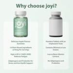 Joyi Super Greens Gummies Greens Powder Alternative Multivitamin Supplement Moringa Rhodiola Rosea Prebiotic + Probiotic - Image 5