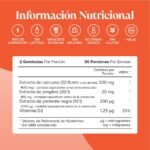 Turmeric Gummies – 4000mg High Strength Turmeric and Ginger Gummies with Curcumin, Black Pepper & Vitamin D – Tumeric Supplements Joint Support –Immunity, Muscle & Bone – Novomins - Image 4