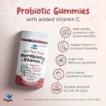 Physis Kids Probiotics Gummies with Vitamin C | 30 Gummies | Probiotics for Children | Constipation Relief & Stool Softener Chewable Kids Vitamins | Childrens Gut Health | Ages 2+ | - Image 4