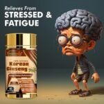 Vitaminnica Korean Ginseng High Strength (Eqv. 3000mg) Energy, Focus, Immune Support & Vitality - Natural Adaptogen for Stress Relief | 60 Veg Capsules - Image 6
