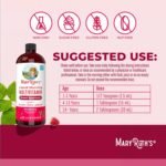 MaryRuth Organics, Liquid Morning Multivitamin Essentials+, Essential Vitamins & Minerals, Sugar Free, Raspberry Flavour, 946ml, Vegan, Gluten Free - Image 4