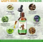 Dog Worming Drops with Probiotics 60ml, 100% Natural Support for Digestive & Immune Health, Aids Nutrient Absorption & Intestinal Parasite Prevention (via Gut Care) - Image 3