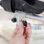 DAYS Arthritic Adjustable Height Crutch, 94-119 cm (37-47 Inch), Aluminum, Rotating Handle Arthritic Crutch For Reduced Strain, Supports 160 kg (25 st), Arm Trough (Eligible for VAT relief in the UK) - Image 6