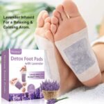 Detox Foot Patches, Detox Foot Pads, Foot Patches, Lavender Detox Foot Patches for Pain Relief & Stress Relief & Deep Sleep & Detox Cleanse, 20Pcs - Image 3