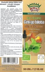 Ginkgo Biloba Organic Extract with Amber Organic Extract/Ginkgo Biloba with Baltic Amber Organic /50 ml/Elixir of Youth, Supports The Body and The Brain/brochure About Amber for Free. - Image 4
