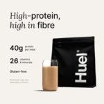 Huel Black Edition High Protein Complete Meal Replacement, 17 Meals, Coffee Caramel Flavour, 40g of Protein Per Serving, Ready Meals, Vegan Protein Powder, Gluten-Free, Non-GMO - Image 3