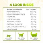 ZENO Hemp Calming Chews For Cats Anxiety 200 pcs - Cat Anxiety Relief - Cat Melatonin - Cat Calming Chews - For stress, travel, check-up, barking or grooming - Cat Calming Treats - Salmon - Image 6